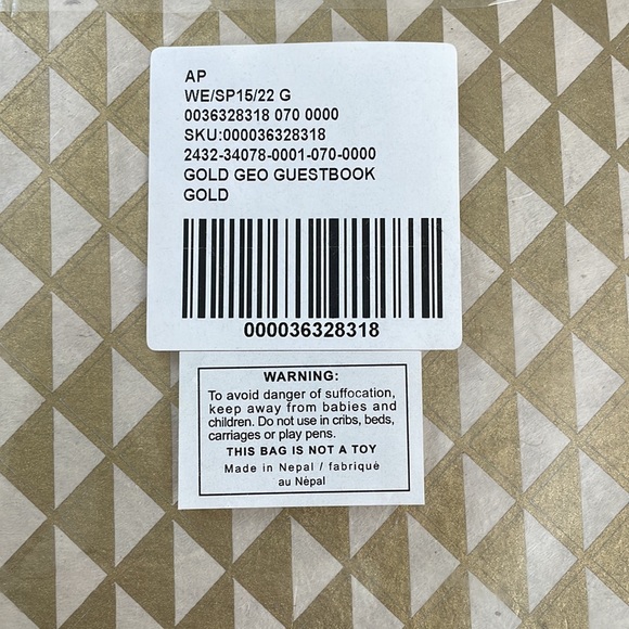 New Never Used Anthropologie Notebook / Scrapbook - Handmade Paper - Picture 3 of 5